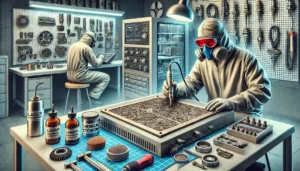 How to remove laser engravings from metal