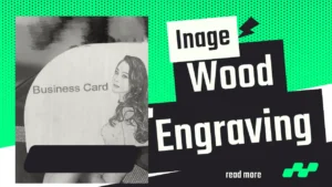 Image engraving on wood